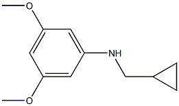 (1S)(3,5-DIMETHOXYPHENYL)CYCLOPROPYLMETHYLAMINE Struktur