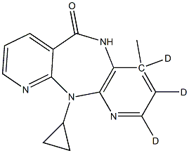 NEVIRAPINE-D3 Struktur