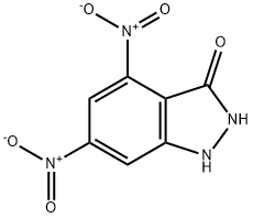 4,6-DINITRO-3-HYDROXYINDAZOLE Struktur