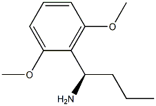 (1R)-1-(2,6-DIMETHOXYPHENYL)BUTYLAMINE Struktur