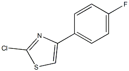 2-CHLORO-4-(4-FLUOROPHENYL)THIAZOLE Struktur