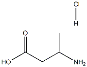 3-AMINO-BUTYRIC ACID HYDROCHLORIDE Struktur