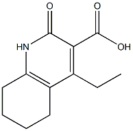 4-ETHYL-2-OXO-1,2,5,6,7,8-HEXAHYDROQUINOLINE-3-CARBOXYLIC ACID Struktur