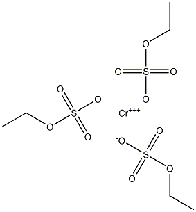 CHROMIUM ETHYLSULFATE Struktur