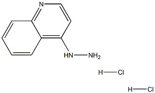 4-HYDRAZINOQUINOLINE DIHYDROCHLORIDE Struktur