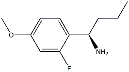 (1R)-1-(2-FLUORO-4-METHOXYPHENYL)BUTYLAMINE Struktur