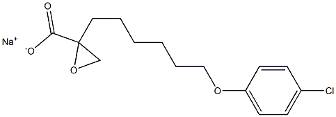 (+)-ETOMOXIR SODIUM Struktur