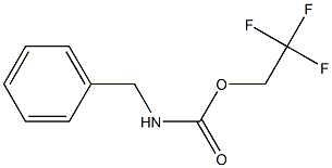 2,2,2-TRIFLUOROETHYL BENZYLCARBAMATE Struktur