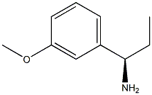 (1R)-1-(3-METHOXYPHENYL)PROPYLAMINE Struktur