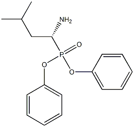 (R,S)-Z-1-AMINO-3-METHYLBUTYL-PHOSPHONIC ACID DIPHENYL ESTER Struktur