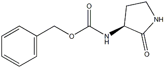 (S)-(-)-3-CBZ-AMINOPYRROLIDIN-2-ONE Struktur