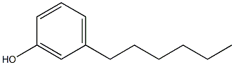 3-HYDROXY PHENYLHEXANE Struktur