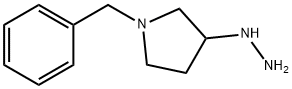 (1-BENZYL-PYRROLIDIN-3-YL)-HYDRAZINE Struktur