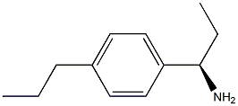 (1R)-1-(4-PROPYLPHENYL)PROPYLAMINE Struktur