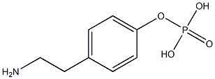 PHOSPHORIC ACID MONO-[4-(2-AMINO-ETHYL)-PHENYL] ESTER Struktur