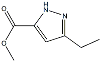 3-ETHYL-1H-PYRAZOLE-5-CARBOXYLATE METHYL ESTER Struktur