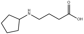 4-(CYCLOPENTYLAMINO)BUTANOIC ACID Struktur