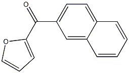 2-(2-NAPHTHOYL)FURAN Struktur