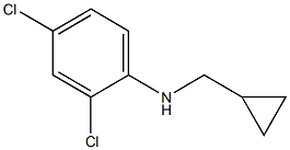 (1S)(2,4-DICHLOROPHENYL)CYCLOPROPYLMETHYLAMINE Struktur