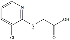 [(3-CHLOROPYRIDIN-2-YL)AMINO]ACETIC ACID Struktur