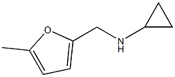 CYCLOPROPYL-(5-METHYL-FURAN-2-YLMETHYL)-AMINE Struktur