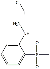 (2-METHANESULFONYL-PHENYL)-HYDRAZINE HYDROCHLORIDE Struktur