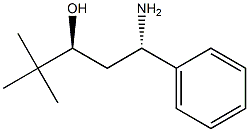 (1S,3S)-1-AMINO-4,4-DIMETHYL-1-PHENYLPENTAN-3-OL Struktur