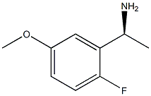 (1S)-1-(2-FLUORO-5-METHOXYPHENYL)ETHYLAMINE Struktur