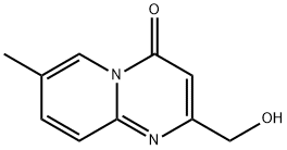 2-(HYDROXYMETHYL)-7-METHYL-4H-PYRIDO[1,2-A]PYRIMIDIN-4-ONE Struktur