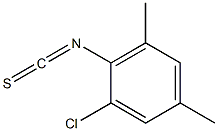 1-CHLORO-2-ISOTHIOCYANATO-3,5-DIMETHYLBENZENE Struktur