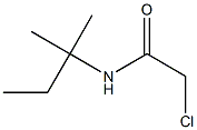 2-CHLORO-N-(1,1-DIMETHYLPROPYL)ACETAMIDE Struktur