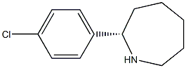 (S)-2-(4-CHLOROPHENYL)AZEPANE Struktur