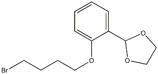 2-[2-(4-BROMO-BUTOXY)-PHENYL]-[1,3]DIOXOLANE Struktur