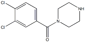 1-(3,4-DICHLOROBENZOYL)PIPERAZINE Struktur