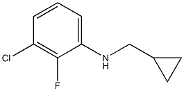 (1S)(3-CHLORO-2-FLUOROPHENYL)CYCLOPROPYLMETHYLAMINE Struktur