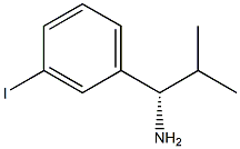 (1S)-1-(3-IODOPHENYL)-2-METHYLPROPYLAMINE Struktur