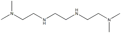 N,N,N',N'-TETRAMETHYLTRIETHYLENETETRAMINE Struktur