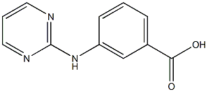 3-(PYRIMIDIN-2-YLAMINO)BENZOIC ACID Struktur