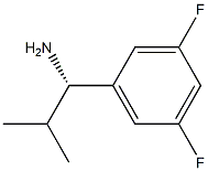 (1S)-1-(3,5-DIFLUOROPHENYL)-2-METHYLPROPYLAMINE Struktur