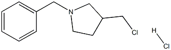 1-BENZYL-3-(CHLOROMETHYL)PYRROLIDINE HYDROCHLORIDE Struktur