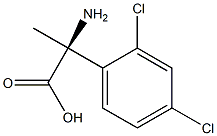 (2S)-2-AMINO-2-(2,4-DICHLOROPHENYL)PROPANOIC ACID Struktur