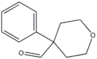 4-PHENYL-TETRAHYDRO-PYRAN-4-CARBALDEHYDE Struktur