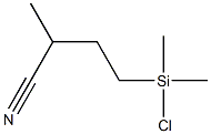 (3-CYANOBUTYL)DIMETHYLCHLOROSILANE Struktur