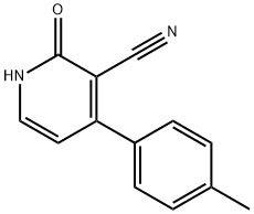 4-(4-METHYLPHENYL)-2-OXO-1,2-DIHYDRO-3-PYRIDINECARBONITRILE Struktur