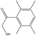 2-HYDROXY-1-(2,3,5,6-TETRAMETHYLPHENYL)ETHANONE Struktur