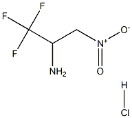 2-AMINO-3,3,3-TRIFLUORO-1-NITROPROPANE, HYDROCHLORIDE Struktur