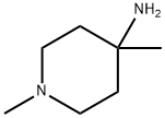 1,4-DIMETHYLPIPERIDIN-4-AMINE Struktur