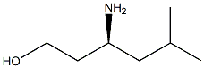 (S)-3-AMINO-5-METHYLHEXANOL Struktur