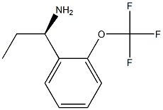 (1R)-1-[2-(TRIFLUOROMETHOXY)PHENYL]PROPYLAMINE Struktur