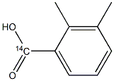 2,3-DIMETHYLBENZOIC ACID-14C Struktur